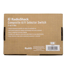 Load image into Gallery viewer, Composite A/V Selector Switch: 2 In 1 Out