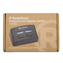 Load image into Gallery viewer, Composite A/V Selector Switch: 2 In 1 Out