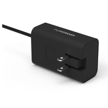 Load image into Gallery viewer, PureGear 24W USB-A AC Wall Charger with Built-In 5' Lightning Cable - Black