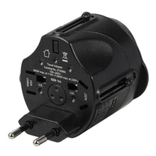 Load image into Gallery viewer, 4-In-1 International Travel AC Power Plug Adapter, Non-Grounded

