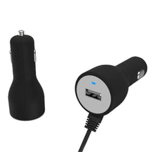 Load image into Gallery viewer, Micro USB Mobile Device Car Charger with Extra USB Port 5V 2.4A
