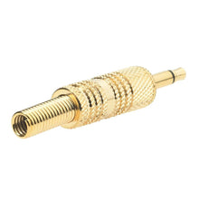 Load image into Gallery viewer, Gold-Plated 1/8” (3.5mm) Mono Plug with Strain Relief
