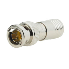 Load image into Gallery viewer, BNC Male Compression Connector for RG6U, 6-Pack
