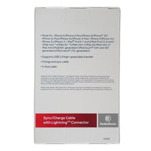 Load image into Gallery viewer, 3-Foot Lightning to USB Charge and Sync Cable - White
