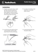 Load image into Gallery viewer, Flexible Banana Plugs (2-Pack)
