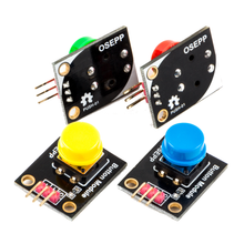 Load image into Gallery viewer, OSEPP Push Button Modules for Arduino (4-Pack)
