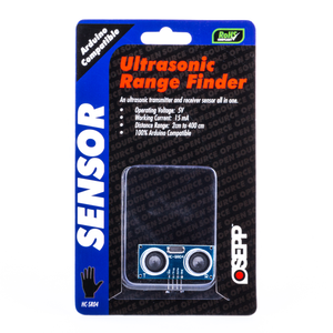 OSEPP Ultrasonic Range Finder Sensor Module for Arduino