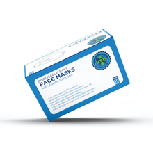 Load image into Gallery viewer, 3-Layer Disposable Face Masks with Elastic Earloops (Box of 50)
